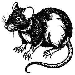 Rat Silhouettes vector
