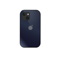 dark blue smartphone