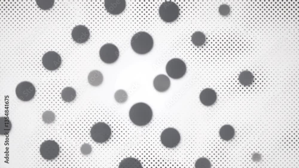 Poster regular dots grid pattern on vector drafting paper for design generative ai