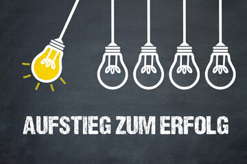 Aufstieg zum Erfolg