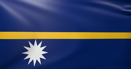flag of Nauru