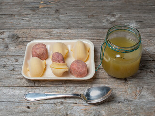 Sopa de galets en catalu&ntilde;a y lumaconi en italia