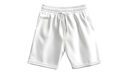 A white pair of shorts with a white string