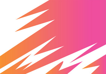 Abstract Colourful background with spikes and some line patterns