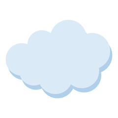 Obraz premium Cloud Icon Vector Design