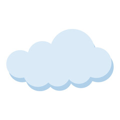 Obraz premium Cloud Icon Vector Design