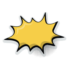 Comic Shape Vector Design