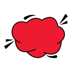 Comic Shape Vector Design