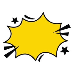 Comic Shape Vector Design