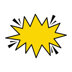 Comic Shape Vector Design