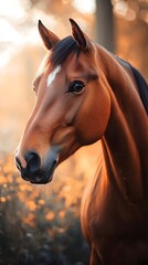 Obraz premium Beautiful horse portrait