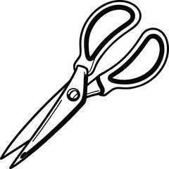 scissors isolated on white