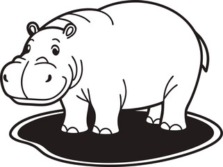 rhino vector illustration