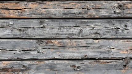 Horizontal timber planks with weathered textures and cracks