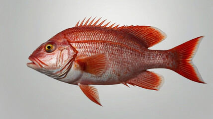 fish on a white background