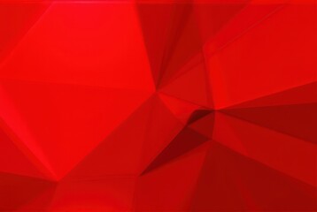 Fototapeta premium Abstract Red Geometric Background