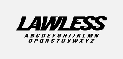 Modern Bold Font. Uppercase Lettering Alphabet. Bold and Heavy. Fashion font. Perfect for Magazine, Lettering, Typography, and Logo. Sans Serif. Typeface Design.