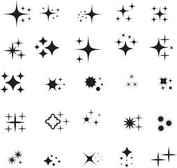 Stars collection. Star vector icons. 