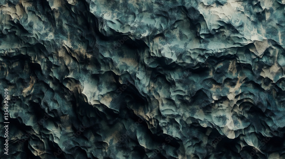 Poster abstract textured background with layered patterns and intricate details forming a captivating visua