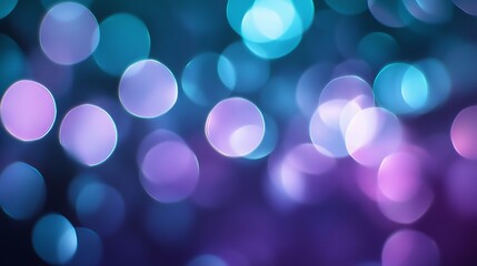 Fototapeta premium Colorful abstract background with soft bokeh effects in shades of blue and purple enhancing visual depth and vibrancy