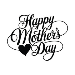 Happy Mother Earth Day T shirt Happy mothers day hand drawn lettering isolated illustration vector Happy mother's day lettering collection set, Happy Mothers Day lettering set. Handmade calligraphy Ha