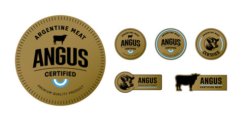 Angus Certified Meat Premium Quality Product.eps