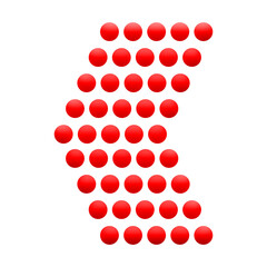 Red arrow icon 