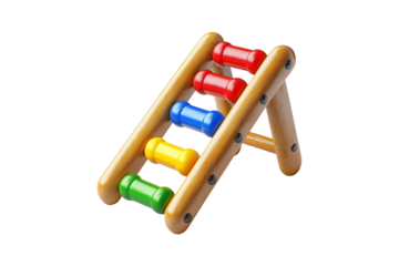 Snake And Ladder Game Isolated on White and Transparent Background PNG Image.