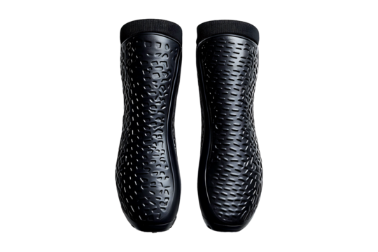 Soccer Shin Guard Isolated on White and Transparent Background PNG Image.