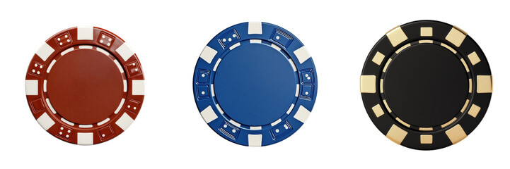 Casino chips showcase gambling room product display indoor close-up
