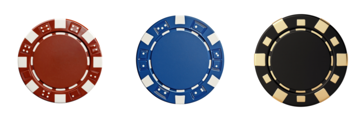 Casino chips showcase gambling room product display indoor close-up