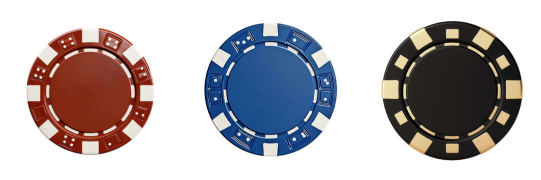 Casino chips showcase gambling room product display indoor close-up