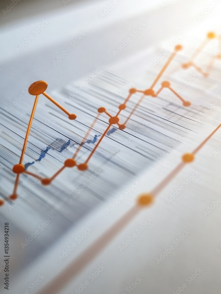 Poster a conceptual image of realtime analytics with live data streams and instant insights, perfect for a 