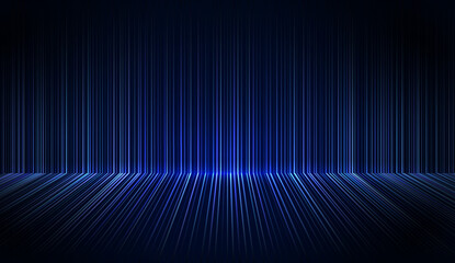 Blue light streak, fiber optic, speed line, futuristic background. technology wireless data transmission, high-speed internet in abstract. internet network concept. vector design.
