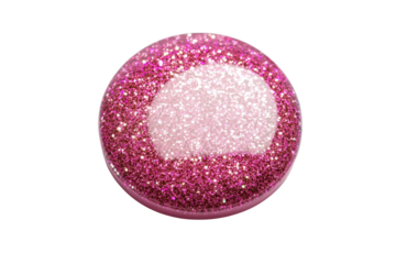 Sparkling pink sphere