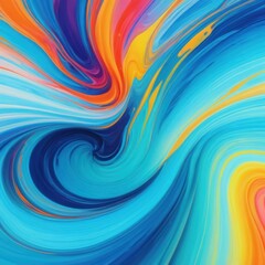 Obraz premium Abstract Visualization of Spectral Harmony
