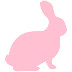 Easter  pink bunny.