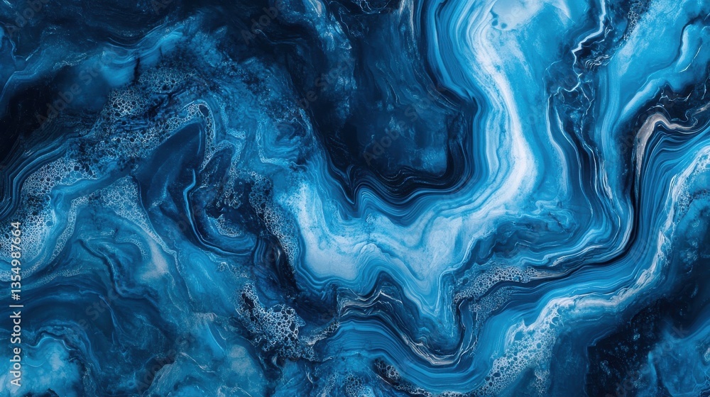 Poster here are a few options, keeping in mind the length constraint and keywords 1. blue agate waves flowi