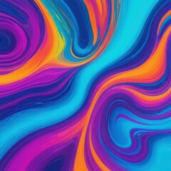 Fototapeta premium Dynamic Abstract with Flowing Forms