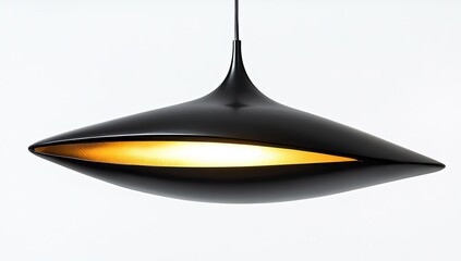 Modern black pendant lamp