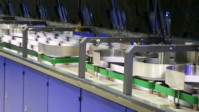 Work unit for sorting letters postcode close up