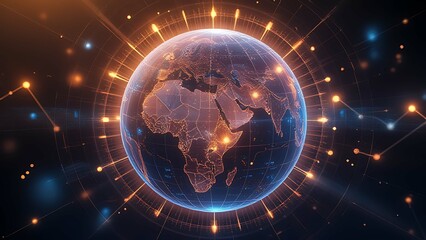 Obraz premium earth and space