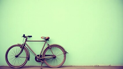 Bicycle Green Wall Classic Trans, world bicycle day