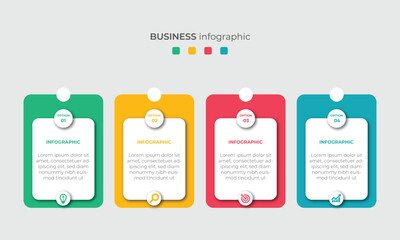 Steps Timeline Infographics Images Template Design  Business Concept With 4 Steps Or Options  Can Be Used For Workflow Layout  Diagram  Vector design
