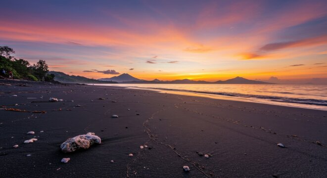 Eco-Friendly Sunset Serenity Over Pulau Adonara&rsquo;s Coastal Mangrove Haven