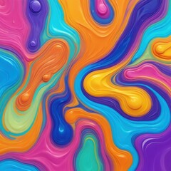 Fototapeta premium Dynamic Abstract with Flowing Forms