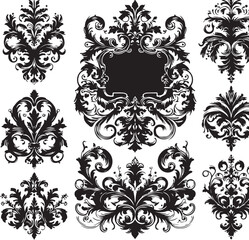 Luxury Ornamental Frame & King Crown Vector Design - Digital Download