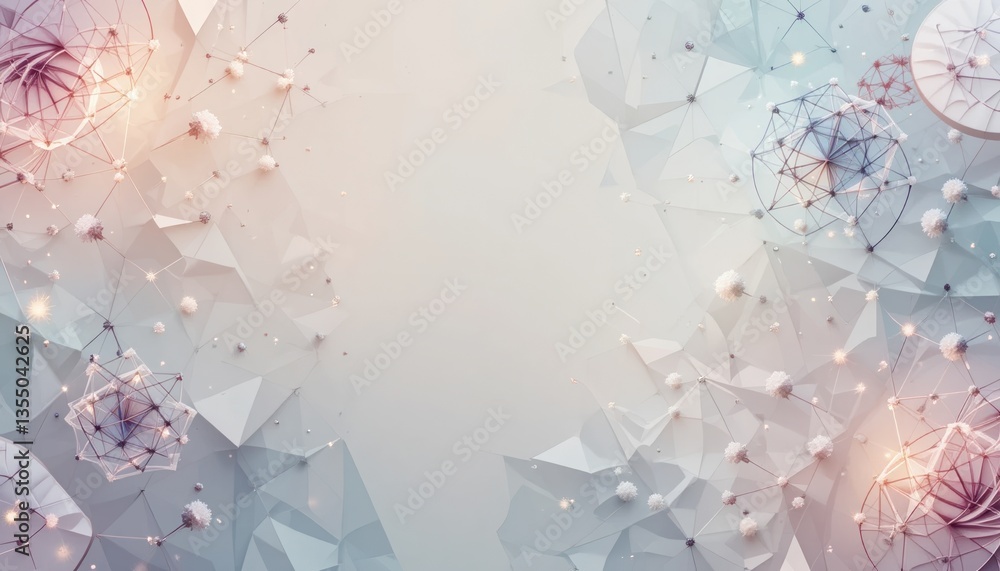 Poster dynamic abstract design elements digital art creative background minimalist environment close-up vie