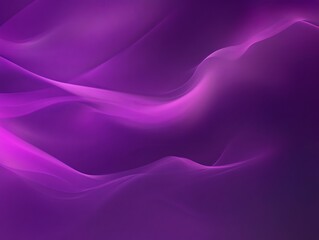 Obraz premium Abstract purple background with a gradient of dark and light shades, soft waves 