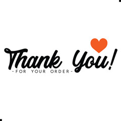 Thank You for Your Order. Elegant Thank You for Your Order Design with Stylish Graphics. Sophisticated Thank You for Your Purchase Image with Modern Elements. Chic Thank You for Your Order Graphic